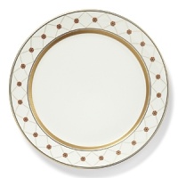 In classic shapes and with refined embellishments, the Pickard China Katrina collection offers timeless opulence with an exquisite gold trellis and rose pattern accented by a stunning border of gold. In classic shapes and with refined embellishments, the Pickard China Katrina collection offers timeless opulence with an exquisite gold trellis and rose pattern accented by a stunning border of gold.