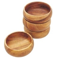 Pacific Merchants Acaciaware Round Calabash Bowl, 4-Inch by 1.5-Inch Pacific Merchants Acaciaware Round Calabash Bowl, 4-Inch by 1.5-Inch