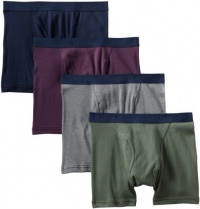 Fruit of the Loom Men's Premium Low Rise Boxer Brief Pack of 4