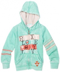 Roxy Kids Girls 2-6X Roxy Teenie Wahine - Friday Hoodie, Sage, Medium Roxy Kids Girls 2-6X Roxy Teenie Wahine - Friday Hoodie, Sage, Medium