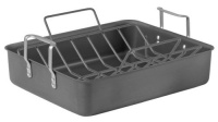 Calphalon Classic Hard Anodized 16-Inch Roaster with Nonstick Rack Calphalon Classic Hard Anodized 16-Inch Roaster with Nonstick Rack