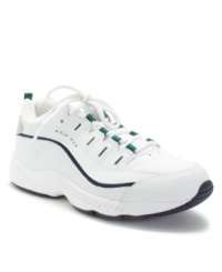 The Romy Sneaker from Easy Spirit is alightweight sneaker that will take you anywhere, and coordinates with any casual look The Romy Sneaker from Easy Spirit is alightweight sneaker that will take you anywhere, and coordinates with any casual look