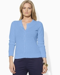 A timeless essential for lightweight layering, the long-sleeved Dallya cardigan is crafted in a luxe blend of linen and cotton with pearlized monogram-embossed buttons for a refined finish. A timeless essential for lightweight layering, the long-sleeved Dallya cardigan is crafted in a luxe blend of linen and cotton with pearlized monogram-embossed buttons for a refined finish.