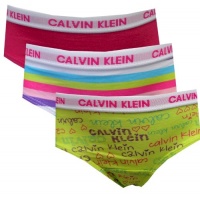 Calvin Klein Toddler Girls Lime Green and Hot Pink Bikini 3 Pack for girls (4T) Calvin Klein Toddler Girls Lime Green and Hot Pink Bikini 3 Pack for girls (4T)