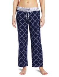 Nautica Sleepwear Women's Geo Print Knit Ankle Pant Nautica Sleepwear Women's Geo Print Knit Ankle Pant