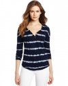 Lucky Brand Women's Spring Tie Dye Henley