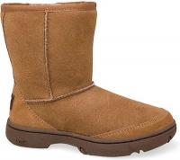 UGG Australia Children's Ultimate Fleece Lined Boots,Chestnut,2 Child US