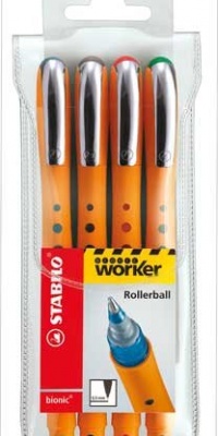 Stabilo Bionic Worker 4 Color Pen Set