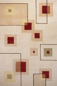 Momeni New Wave NEWWANW-77IVY3656 Ivory Rug Momeni New Wave NEWWANW-77IVY3656 Ivory Rug