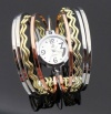 Rarelove Silver Plated Fashion Lady Women's Bracelet Wrist Watch
