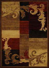 Home Dynamix Catalina HD1258-539 Polypropylene 5-Feet 3-Inch by 7-Feet 2-Inch Area Rug, Brown/Red Home Dynamix Catalina HD1258-539 Polypropylene 5-Feet 3-Inch by 7-Feet 2-Inch Area Rug, Brown/Red