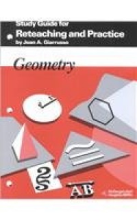 McDougal Littell Jurgensen Geometry: Study Guide for Reteaching & Practice Geometry McDougal Littell Jurgensen Geometry: Study Guide for Reteaching & Practice Geometry
