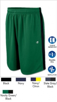 Champion Men's Double Dry Training Short, Navy/Carbon, XX-Large Champion Men's Double Dry Training Short, Navy/Carbon, XX-Large