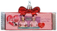 Kurt Adler 5-Inch Glass I Love Lucy Chocolate Bar Ornament Kurt Adler 5-Inch Glass I Love Lucy Chocolate Bar Ornament