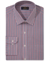 Checkered goes colorful for a bold statement from Club Room. Checkered goes colorful for a bold statement from Club Room.