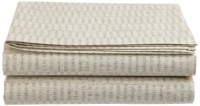 Calvin Klein Home Brushed Weaves King Flat Sheet, Cream Calvin Klein Home Brushed Weaves King Flat Sheet, Cream