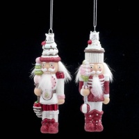 Noble Gems Cake Hat Nutcracker Glass Ornaments Noble Gems Cake Hat Nutcracker Glass Ornaments