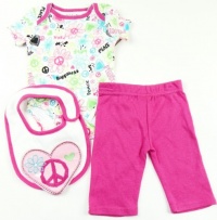 Kids Headquarters Baby-girls Newborn Take Me Home Creeper Print Top and Pull on Pant Set, Pink, 6-9 Months Kids Headquarters Baby-girls Newborn Take Me Home Creeper Print Top and Pull on Pant Set, Pink, 6-9 Months