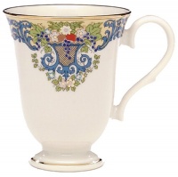 Lenox Autumn Gold Banded Ivory China Accent Mug Lenox Autumn Gold Banded Ivory China Accent Mug