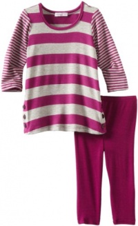 Little Ella Baby-Girls Infant Hazel Long Sleeve Tunic Set, Plum, 3-6 Little Ella Baby-Girls Infant Hazel Long Sleeve Tunic Set, Plum, 3-6