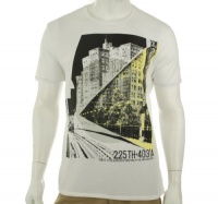 Calvin Klein Graphic Tee White L Calvin Klein Graphic Tee White L