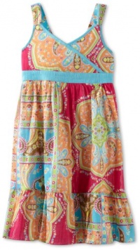 Bloome Girls 7-16 Paisley Printed Sundress, Multi, 7 Bloome Girls 7-16 Paisley Printed Sundress, Multi, 7