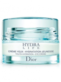 This fresh and comforting eye crème actively moisturizes and treats the eye contour area. It instantly hydrates and reduces dark circles under the eye, visibly smoothes and softens fine lines and gives the eye contour area an instant radiant finish! 0.5 oz. 