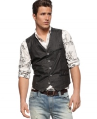 Style up or down - either way this vest is a must-have for the season from INC International Concepts. Style up or down - either way this vest is a must-have for the season from INC International Concepts.