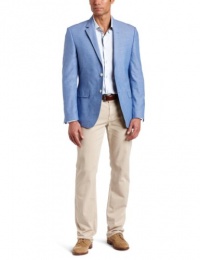 Tommy Hilfiger Men's Trim Fit 2 Button Side Vent Chambray Sport Coat Tommy Hilfiger Men's Trim Fit 2 Button Side Vent Chambray Sport Coat