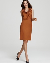 Elie Tahari Roxanna Poplin Dress Elie Tahari Roxanna Poplin Dress
