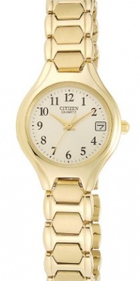 Citizen Quartz Gold Tone Stainless Bracelet Women's Watch - EU2252-56P Citizen Quartz Gold Tone Stainless Bracelet Women's Watch - EU2252-56P