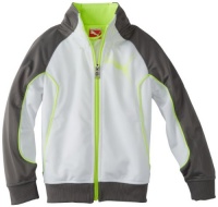 Puma - Kids Boys 2-7 Little Cat Jacket, White, 7 Puma - Kids Boys 2-7 Little Cat Jacket, White, 7