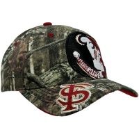 NCAA Zephyr Florida State Seminoles (FSU) Double Barrel Adjustable Hat - Mossy Oak Camo NCAA Zephyr Florida State Seminoles (FSU) Double Barrel Adjustable Hat - Mossy Oak Camo