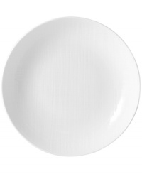 A fine line. Simply timeless, the French Organza cereal bowl is reminiscent of sheer silk, with a white-on-white pattern in versatile porcelain. A flawless choice for the contemporary home, by Bernardaud. A fine line. Simply timeless, the French Organza cereal bowl is reminiscent of sheer silk, with a white-on-white pattern in versatile porcelain. A flawless choice for the contemporary home, by Bernardaud.