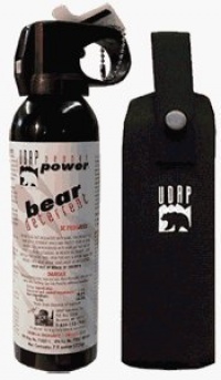 UDAP's Premuim Bear Spray with Hip Holster 7.9oz./ 225g UDAP's Premuim Bear Spray with Hip Holster 7.9oz./ 225g