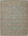 Nourison Rugs Heritage Hall Collection HE15 Aqua Runner 2'6 x 8' Area Rug