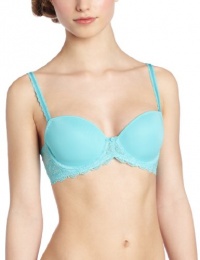 Wacoal Women's Seduction Demi Contour Bra, Blue Radiance, 34DD Wacoal Women's Seduction Demi Contour Bra, Blue Radiance, 34DD