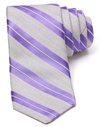 Prep stripes augment your professional attire with even more polished refinement, perfect for the office or a fine dinner out with friends. Prep stripes augment your professional attire with even more polished refinement, perfect for the office or a fine dinner out with friends.