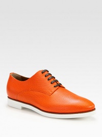 Instantly classic silhouette in lizard-print leather with smooth laces and a rubber sole. Lizard-print leather upperLeather liningRubber solePadded insoleMade in Italy Instantly classic silhouette in lizard-print leather with smooth laces and a rubber sole. Lizard-print leather upperLeather liningRubber solePadded insoleMade in Italy