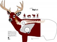 Hoppe's Critter Paper Targets - Big Buck, Deer, 28X28-Inch Hoppe's Critter Paper Targets - Big Buck, Deer, 28X28-Inch