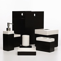 Enhance any bathroom with this sophisticated accessories collection. Enhance any bathroom with this sophisticated accessories collection.
