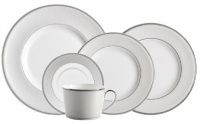 Monique Lhuillier for Royal Doulton Pointe d?Esprit 5-Piece Place Setting Monique Lhuillier for Royal Doulton Pointe d?Esprit 5-Piece Place Setting