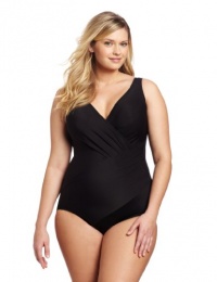 Miraclesuit Women's Plus Size Solid Oceanus Miraclesuit Women's Plus Size Solid Oceanus