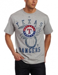 MLB Texas Rangers Concentration Short Sleeve Basic Tee Men's MLB Texas Rangers Concentration Short Sleeve Basic Tee Men's