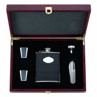 Gorham That's Entertainment Flask Set, 5-Piece Gorham That's Entertainment Flask Set, 5-Piece