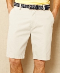 These plaid shorts from Nautica will anchor your look in sophisticated summer style. These plaid shorts from Nautica will anchor your look in sophisticated summer style.