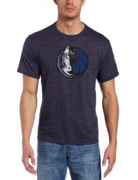 NBA Dallas Mavericks Tri-Blend T-Shirt Navy NBA Dallas Mavericks Tri-Blend T-Shirt Navy