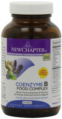 New Chapter Coenzyme B Food Complex, 180 Count New Chapter Coenzyme B Food Complex, 180 Count