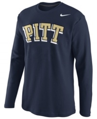Keep the momentum moving forward with a show of support for your favorite team in this Pittsburgh Panthers NCAA thermal shirt. Keep the momentum moving forward with a show of support for your favorite team in this Pittsburgh Panthers NCAA thermal shirt.