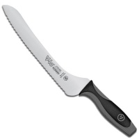 Dexter-Russell V-LO 9-Inch Carbon Steel Scalloped Offset Sandwich Knife Dexter-Russell V-LO 9-Inch Carbon Steel Scalloped Offset Sandwich Knife
